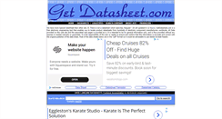 Desktop Screenshot of getdatasheet.com
